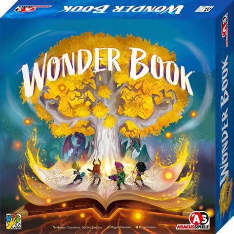 Wonder Book Board Game For 1 4 Players Ages 10