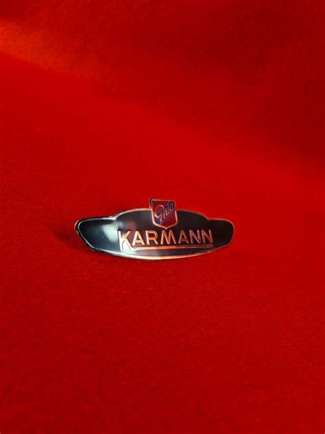 Karmann Ghia Side Badge 60 74 Californian Classics