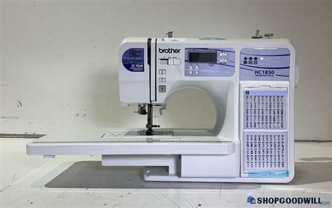 Brother Hc1850 Sewing Machine ShopGoodwill