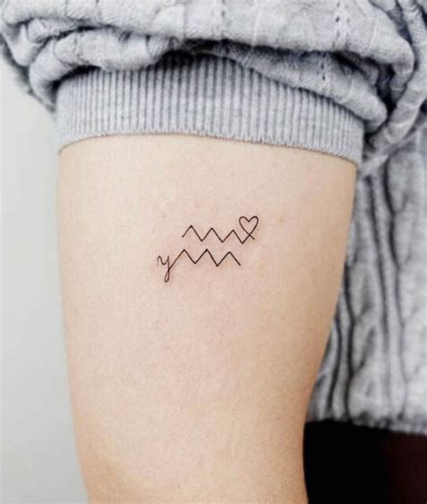 55 Unique and Gorgeous Aquarius Tattoos with Meanings