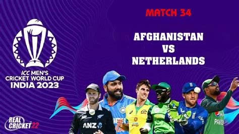 Afghanistan Vs Netherlands Full Highlights Icc World Cup Th