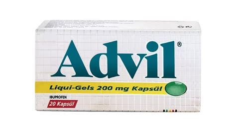 ADVIL LIQUI GELS 200 MG YUMUSAK KAPSUL 20 KAPSUL KUB