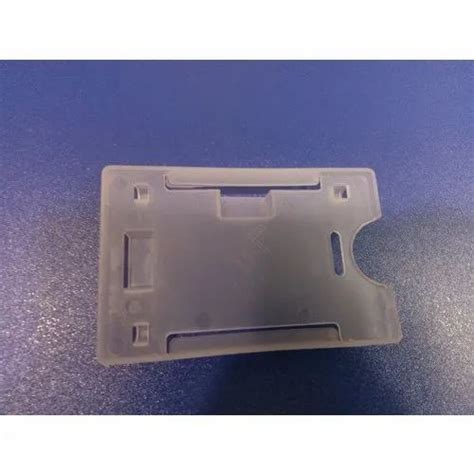 Transparent Plastic Ch 2 Card Holder For Officeschool 10 20 Gm At Rs