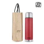 Buy Pexpo Flamingo Isi Certified Vacuum Insulated Hot Cold Stainless Steel Flask Jute Bag