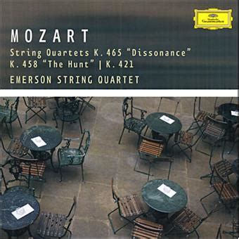 Quatuors à cordes K465 K458 K421 Wolfgang Amadeus Mozart CD album