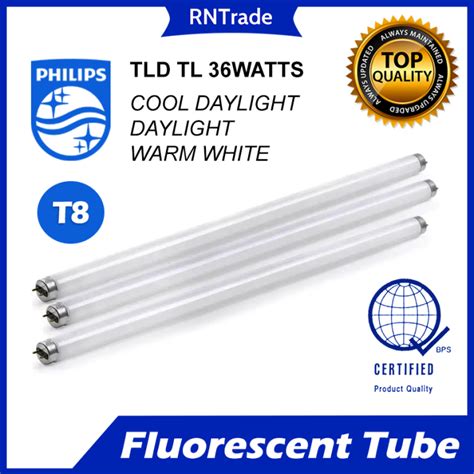 Philips Fluorescent Tube Fluorescent Lamp TLD TL 36W 40W T8 COOL