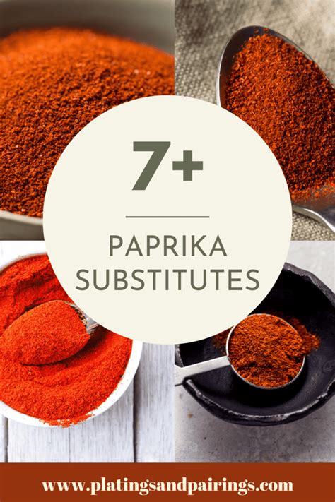 The BEST Substitute for Paprika (7+ Swap In Ideas) - Platings + Pairings