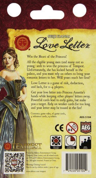 Love Letter Card Game