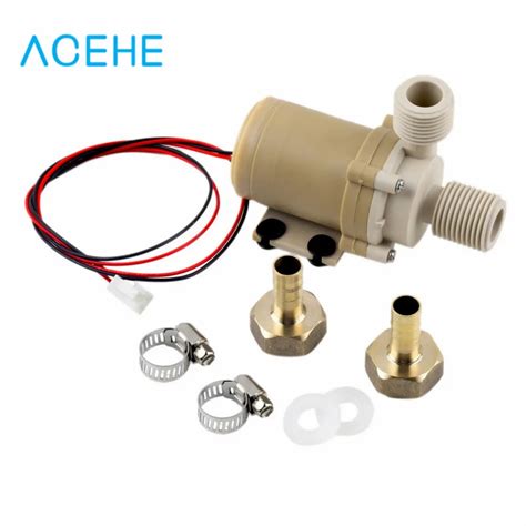 12v Circulation Pump 3 Water Pump 1pc New Solar DC 12V 3M Hot Water Circulation Pump Brushless
