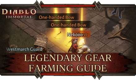 Legendary Gear Farming Guide Diablo ImmortalGame8