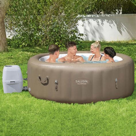 SaluSpa Palm Springs AirJet Inflatable Hot Tub Spa Person