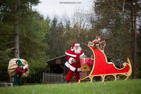 Le Salon Du P Re No L Le Chalet Des Lutins