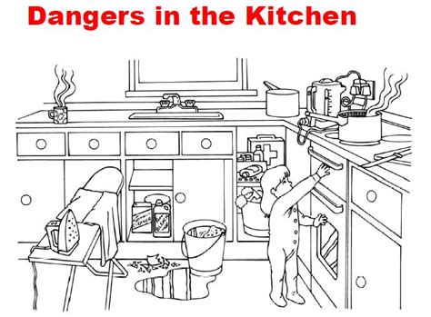 Dangers In The Kitchen Kitchen Safety Kitchen Safety Lesson Kitchen