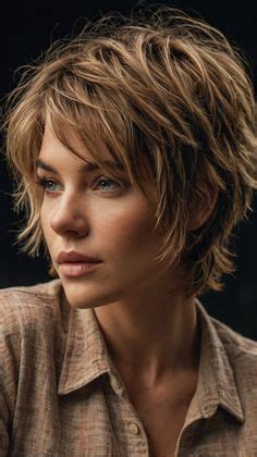Short shag layered haircuts | Layered short shag