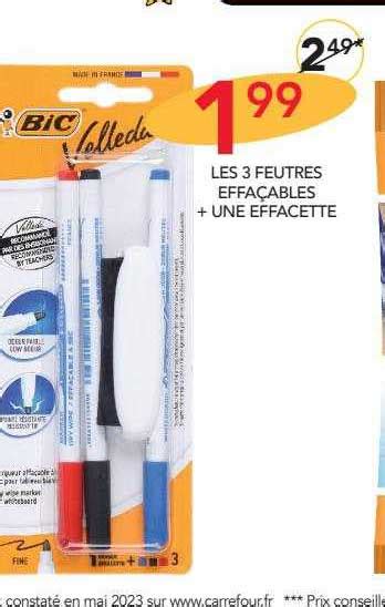 Promo Feutres Pinceaux Visaquarelle Bic Chez Plein Ciel