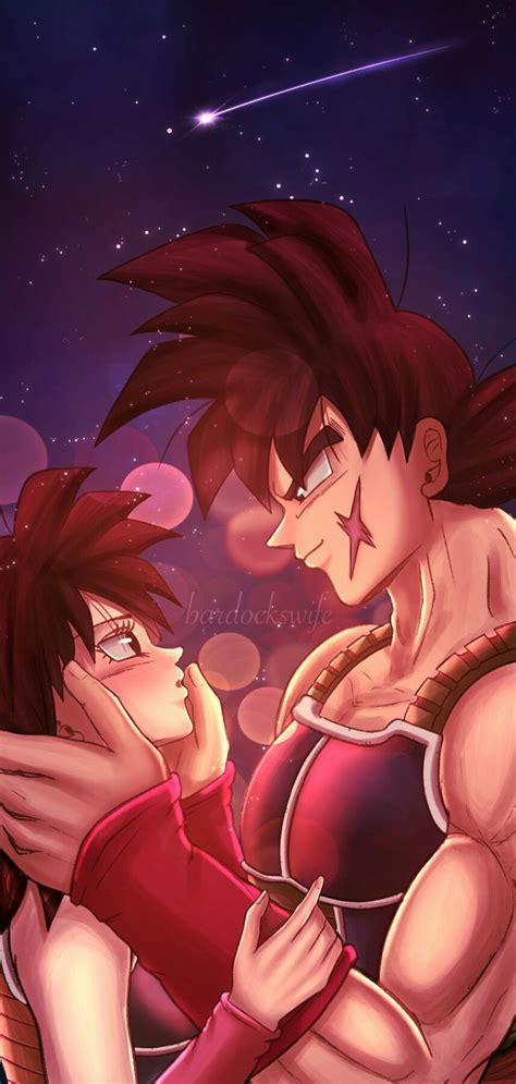 Bardock X Gine Dragon Ball Art Anime Dragon Ball Super