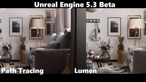 Unreal Engine Path Tracing Vs Lumen Youtube