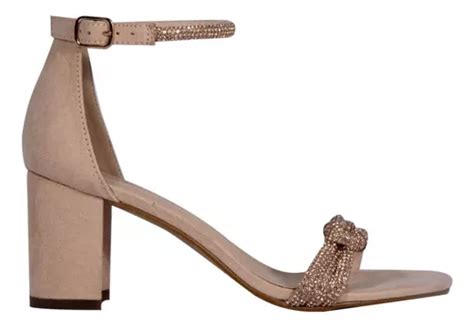 Sandalia De Vestir De Dama Molto Bello 3190 Color Nude Envío gratis