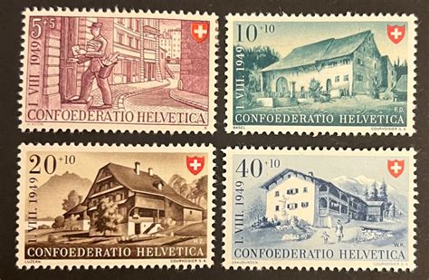 Timbres Suisse Pro Patria Postfrisch Kaufen Auf Ricardo