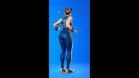 Fortnite Chun Li Skin With Party Hips Emote Shorts Youtube