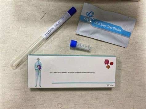 Ce Marked Individual Package Home Use Self Test Antigen Rapid Test Kit