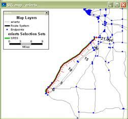 Geo520 Lab9 Linear Referencing System