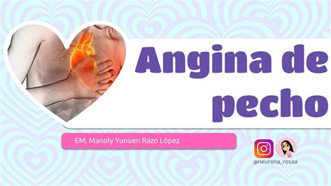 Angina De Pecho Manoly Razo UDocz