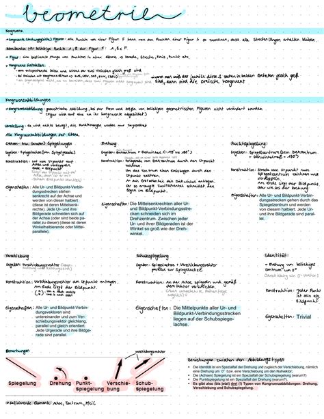 Geometrie Grundschullehramt Elemente Der Geometrie F R G Studocu