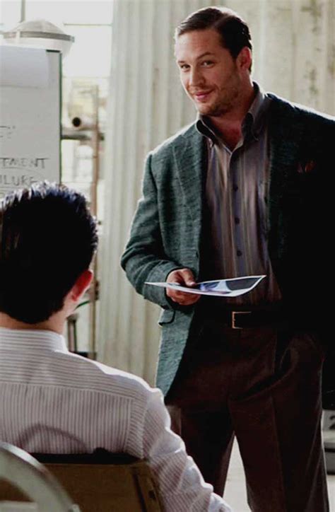 Eames Inception Movie Tom Hardy Comfortable Grey Wool Blazer