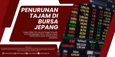 Penurunan Tajam Di Bursa Jepang Potensi Kebijakan Bank Sentral Indtrade Forex Education Center