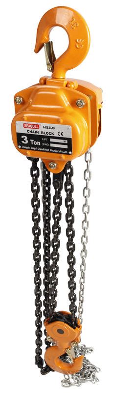 High Performance Manual Chain Block Alloy Steel Lifting Chain Block 3 Ton