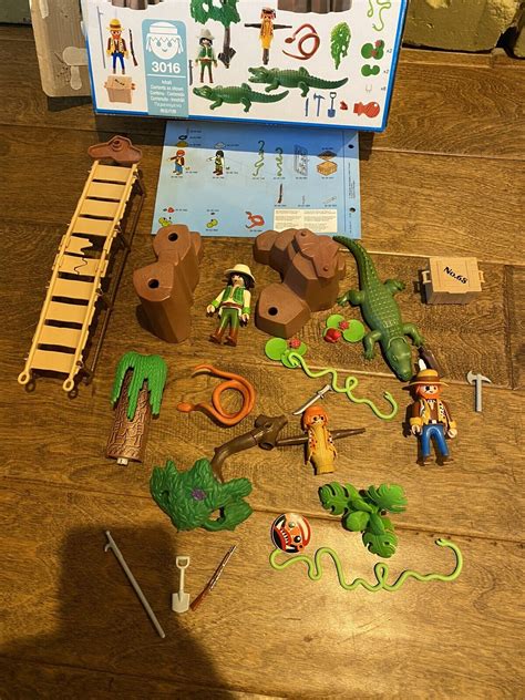 Playmobil Alligator Ravine Jungle Series W Og Box Retired Ebay