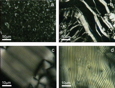 Cholesteric Textures In Doped Dna Solutions A B C C Dna 5 80 Mg Ml