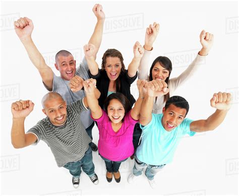 Excited People Stock Photo Dissolve