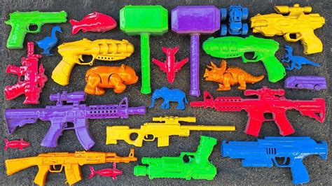 Membersihkan Nerf Ak Assault Rifle Shotgun Fast Sniper Rifle Glock