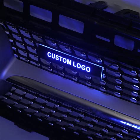 Custom LOGO Sticker LED Emblem Decal Lights For Car