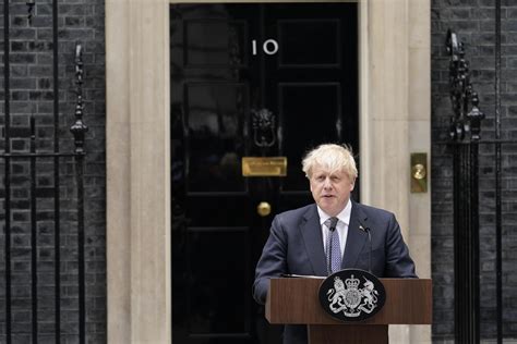 Read Prime Minister Boris Johnson S Resignation Speech AP News