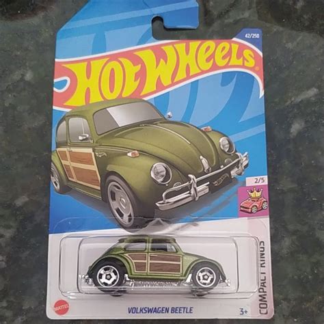 Hot Wheels Volkswagen Beetle Fusca Verde Shopee Brasil