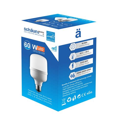 60 watt led bulb price in pakistan | Schaun Electric Pakistan