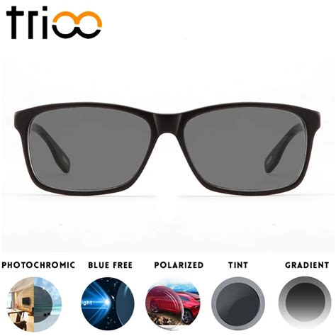 Buy Trioo Uv400 Prescription Glasses Square Minus