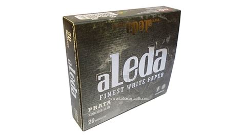 Seda Aleda Prata King Size Slim Finest White Paper Caixa C