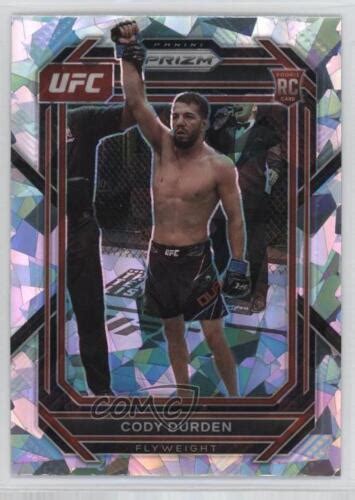 2023 Panini Prizm UFC Ice Prizm Cody Durden 112 Rookie RC EBay