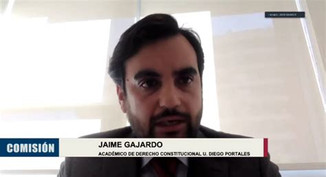 Académico Jaime Gajardo expone ante Comisión encargada de analizar la