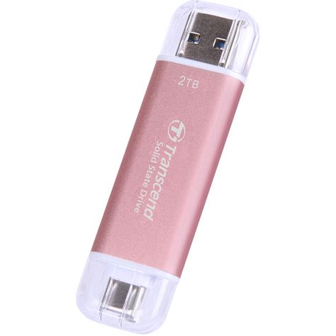 Transcend 2tb Esd310 Portable Usb Ca Ssd Rosy Pink