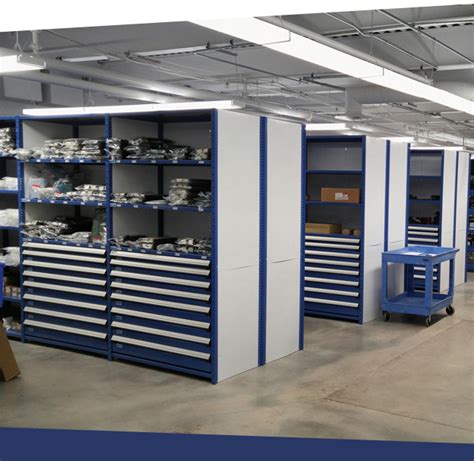 Parts Rooms With Multiple Storage Racks Westhead Associates