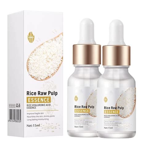 White Rice Face Serum Exfoliante De Arroz Para La Cara Crema De Arroz