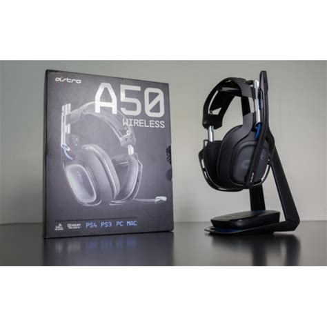 Беспроводные наушники ASTRO Gaming A50 Wireless Headset (PS4, черные ...