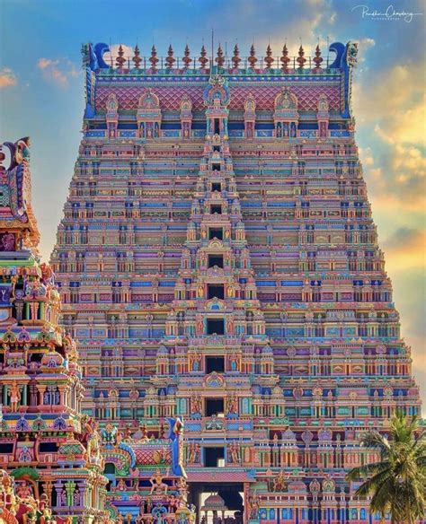 srirangam rajagopuram temple temple india temple photography hindu