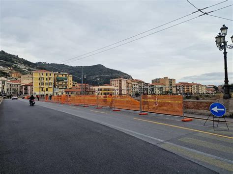 Ventimiglia Lavori Sul Ponte Doria Iniziato L Allargamento Del