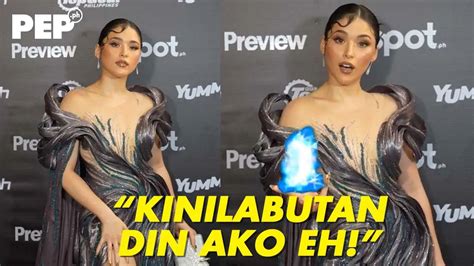 Kylie Padilla Sang Gre Amihan Inspired Gown Pep Ph